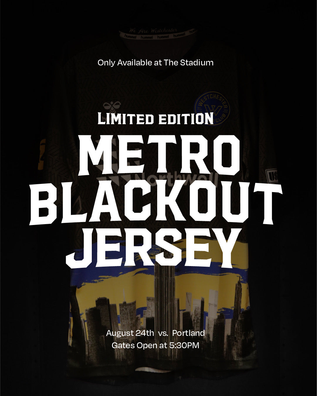 Metro Blackout Jersey - Limited Edition