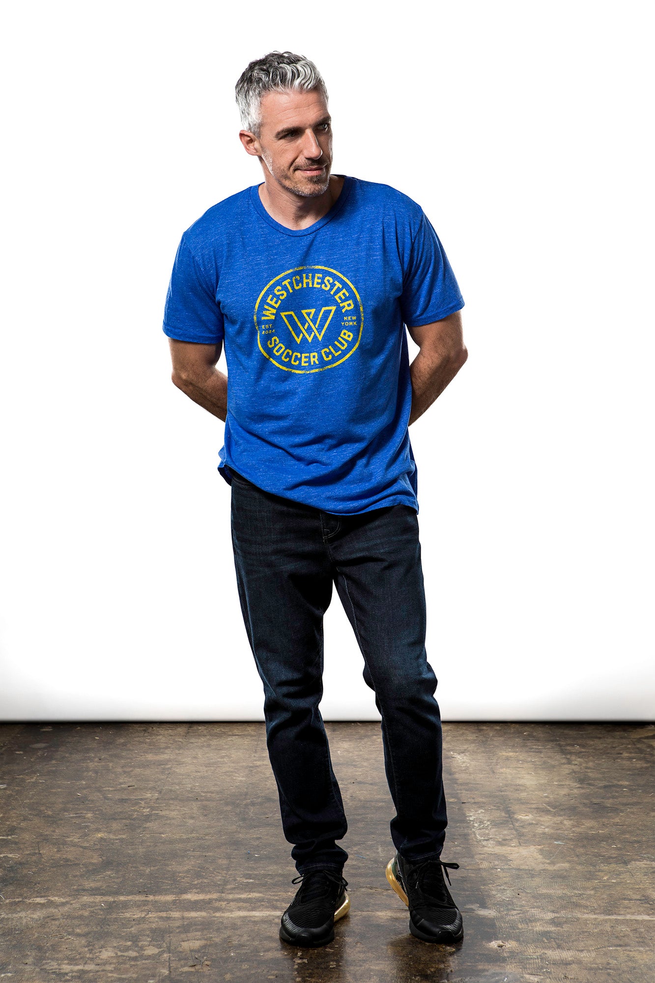 Distressed WSC Crest Tee