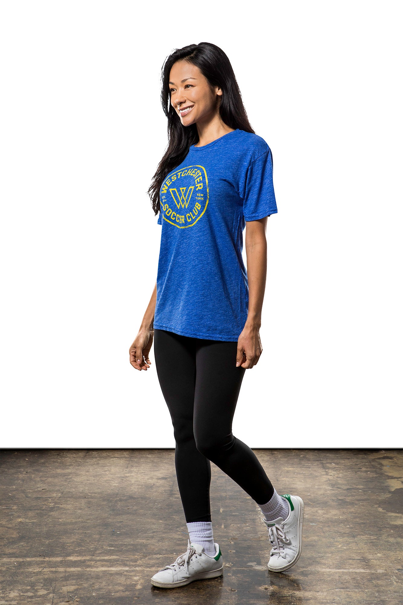 Distressed WSC Crest Tee