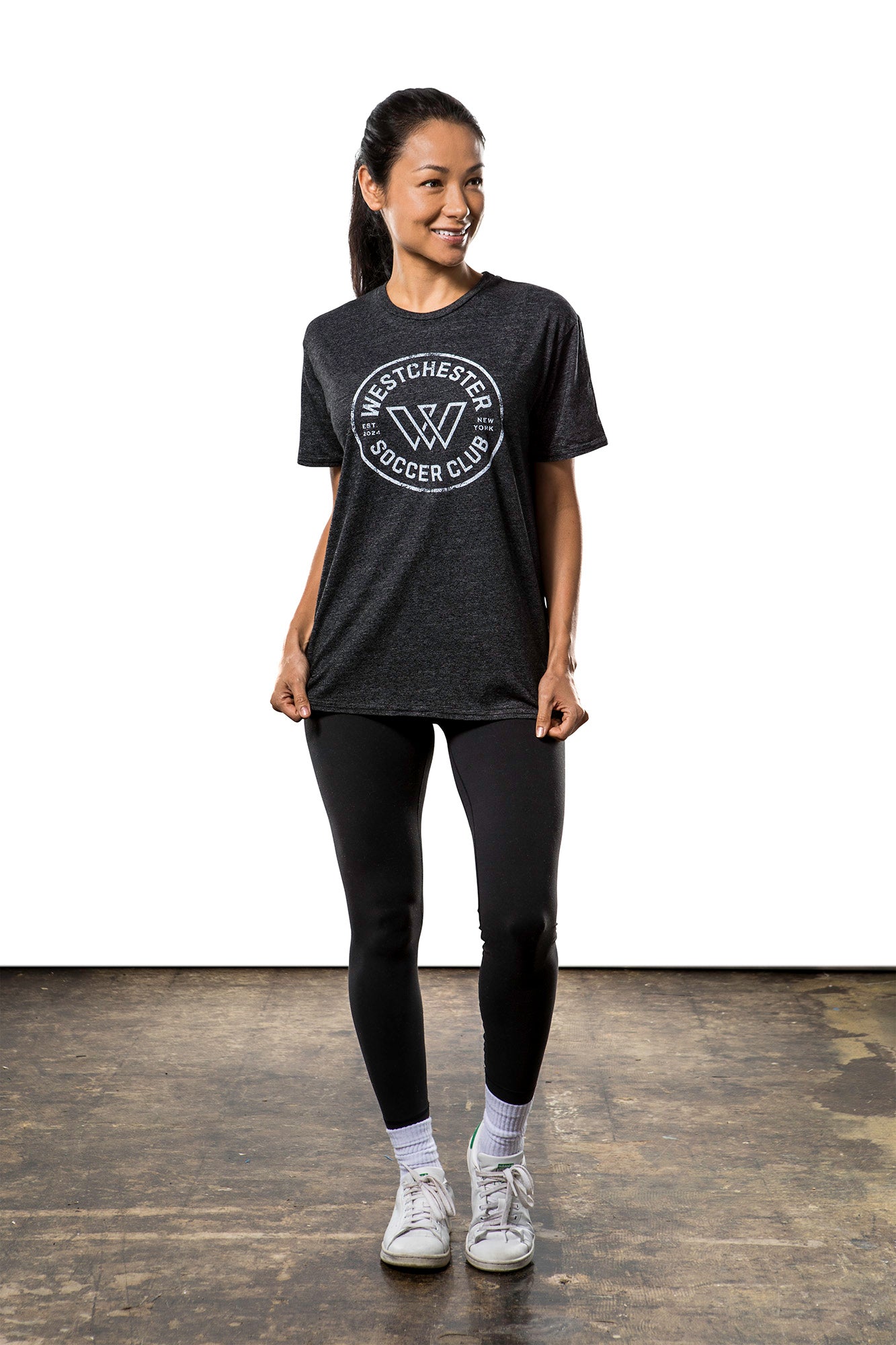 Distressed WSC Crest Tee