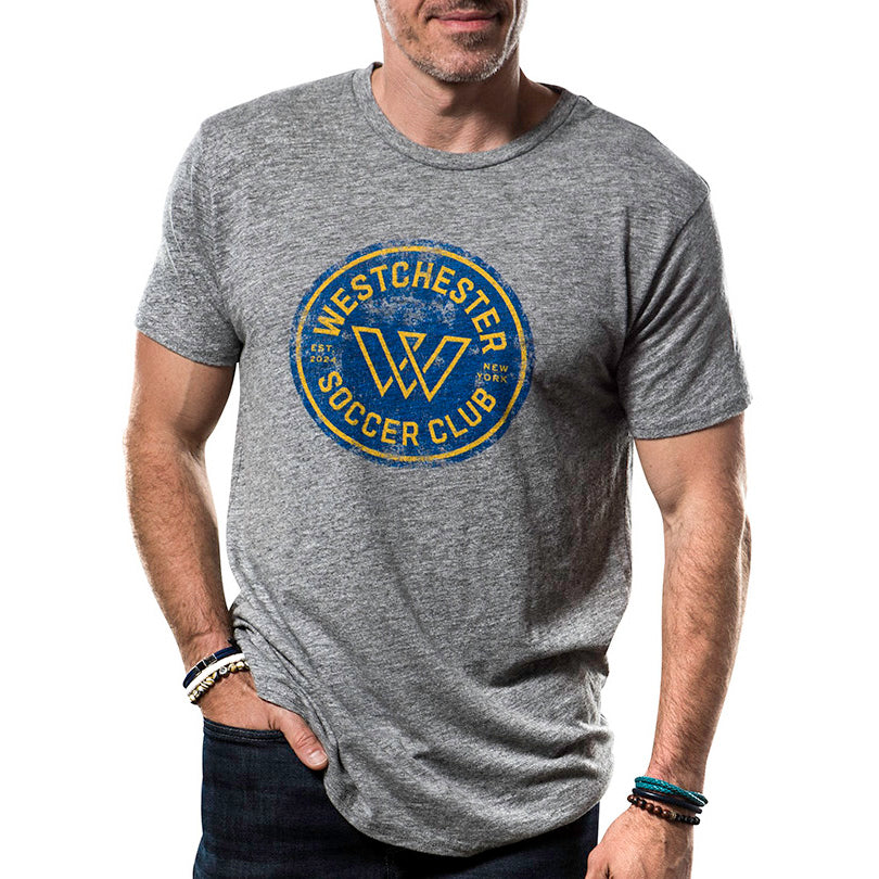 Distressed WSC Crest Tee