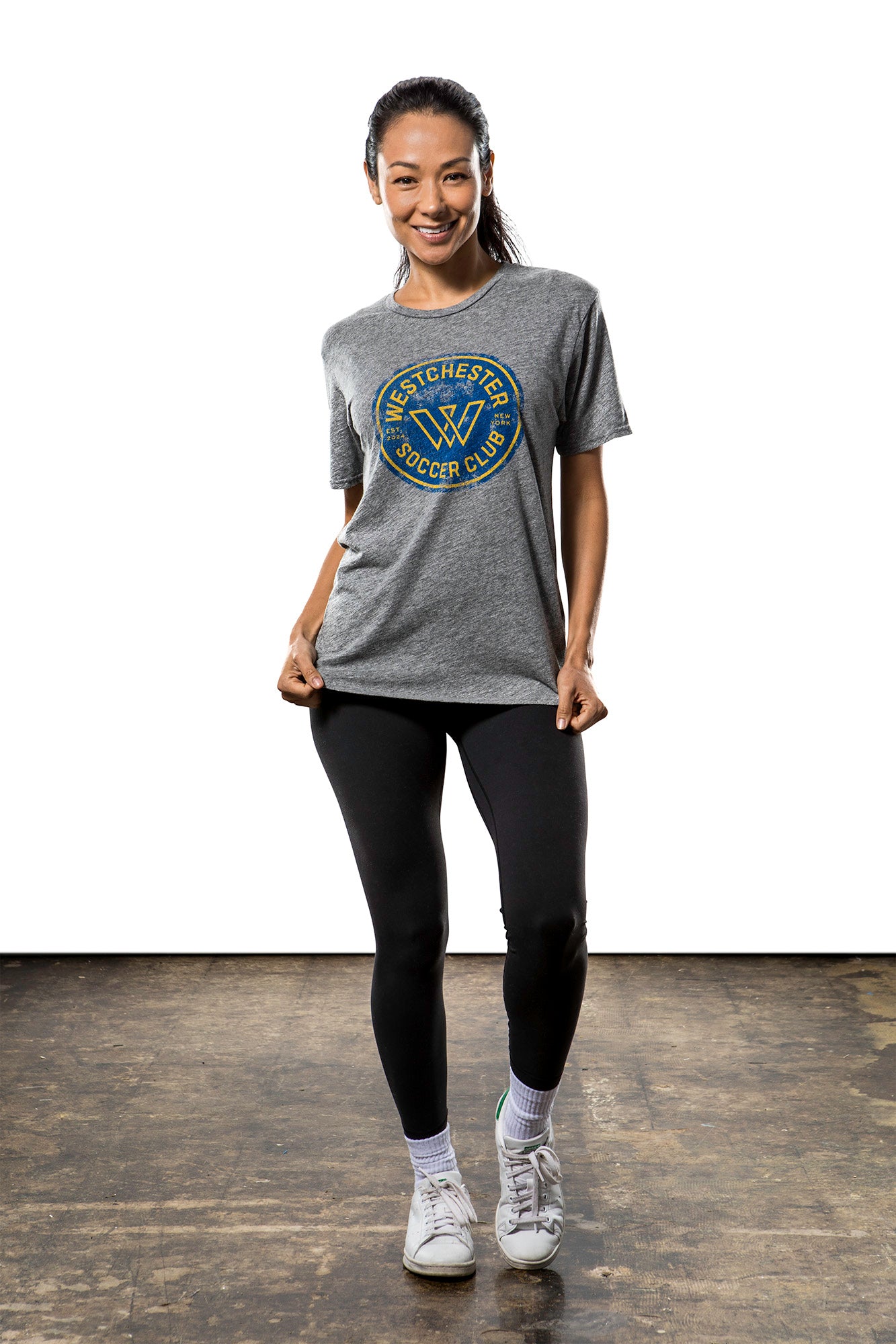 Distressed WSC Crest Tee