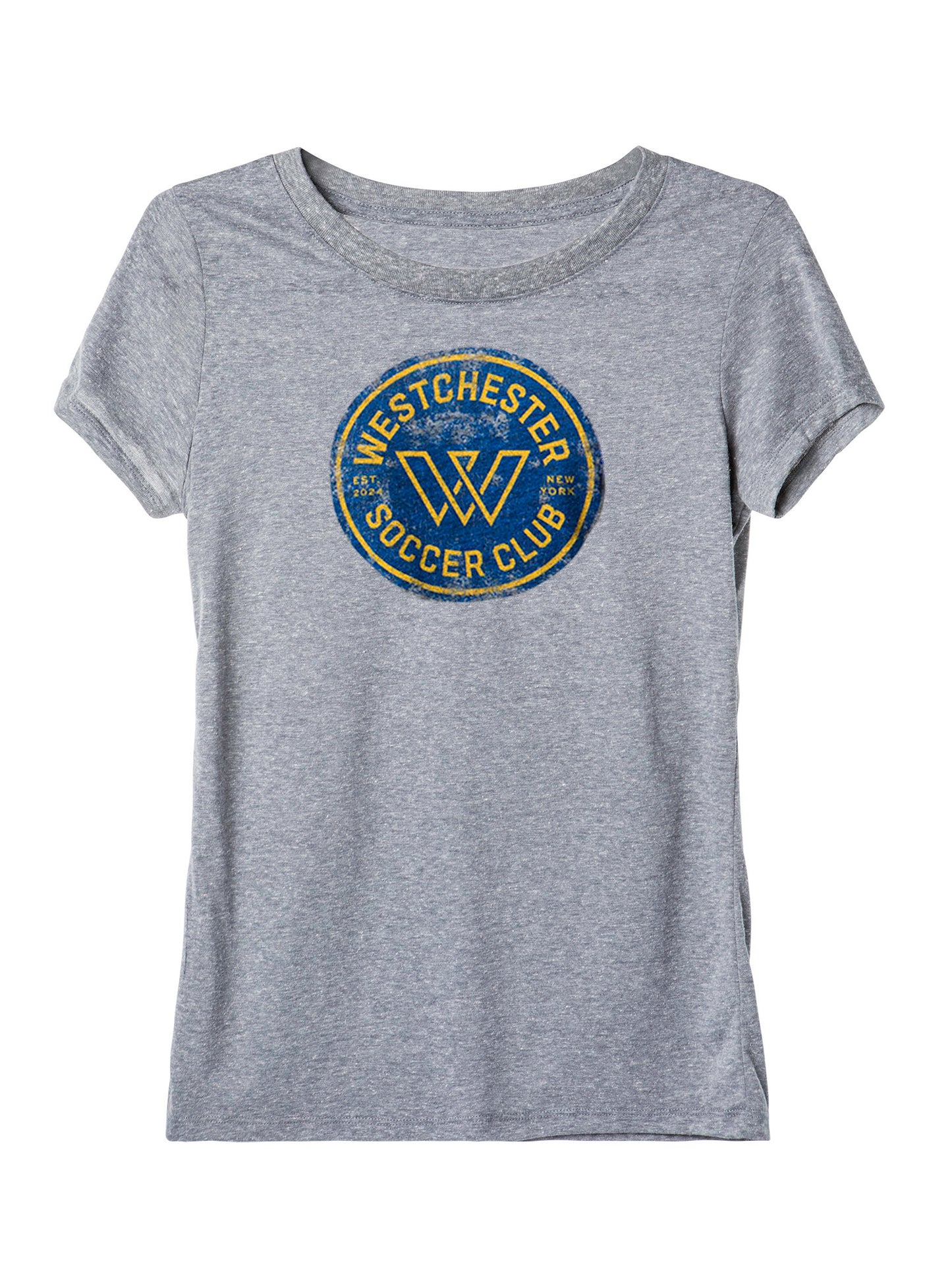 Distressed WSC Crest Women's Tee