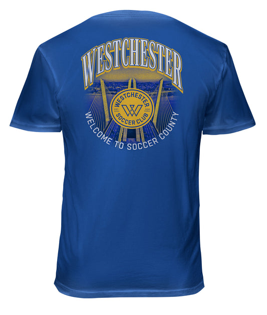 Welcome To Soccer County Bridge Youth Tee