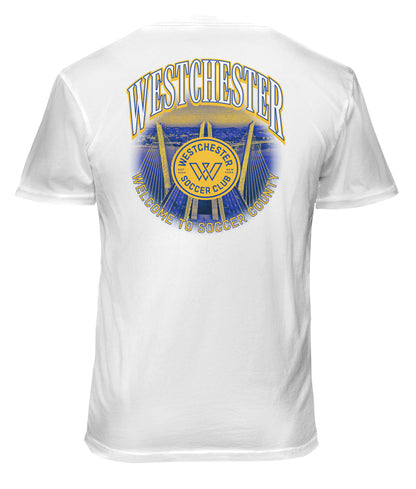 Welcome To Soccer County Bridge Youth Tee