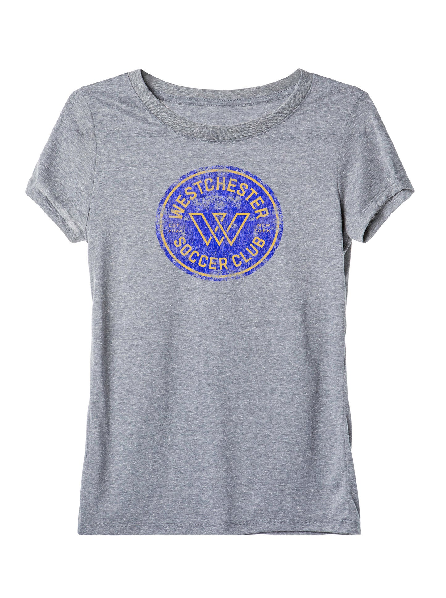 Distressed WSC Crest Women's Tee